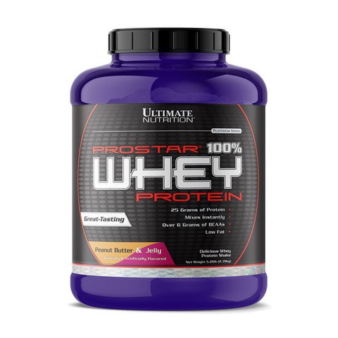 Prostar Whey 100% (2,39 kg, strawberry) 000001827 фото