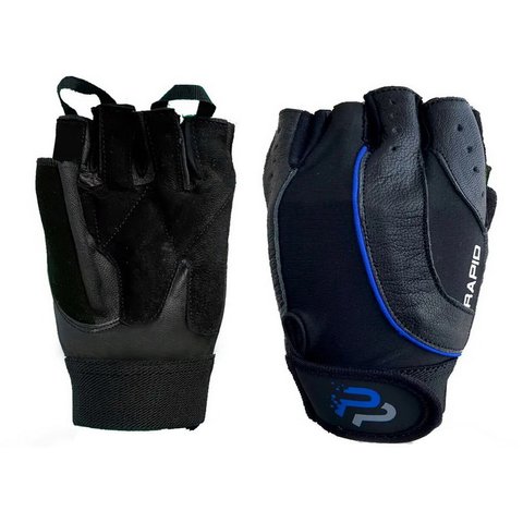 Fitness Gloves Black-Blue 9138 (M size) 000024763 фото