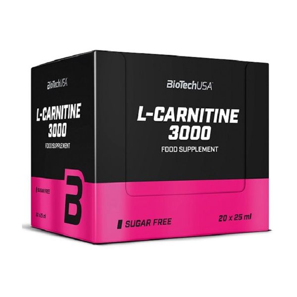 L-Carnitine Ampule 3000 (20 x 25 ml, orange) 000003871 фото