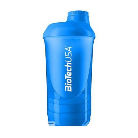 Shaker Wave + 3 in 1 (500 ml, Schocking Blue) 000006280 фото