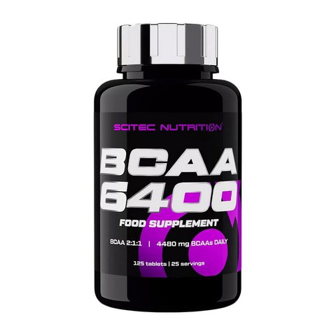 BCAA 6400 (125 tabs) 000000053 фото