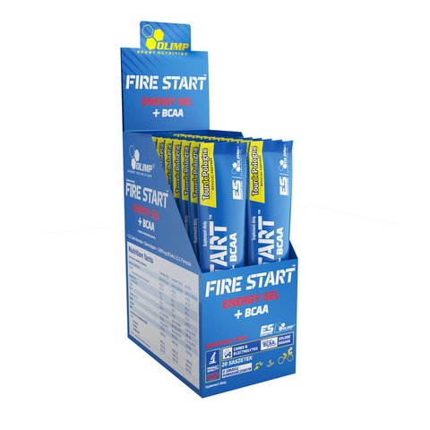 Fire Start Energy Gel + BCAA (36 g, orange) 000012237 фото