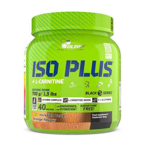 Iso Plus + L-Carnitine (700 g, tropic blue) 000002037 фото