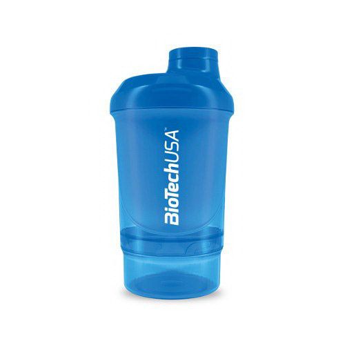 Shaker Wave Mini + 2 in 1 (300 ml, Schocking Blue) 000011384 фото