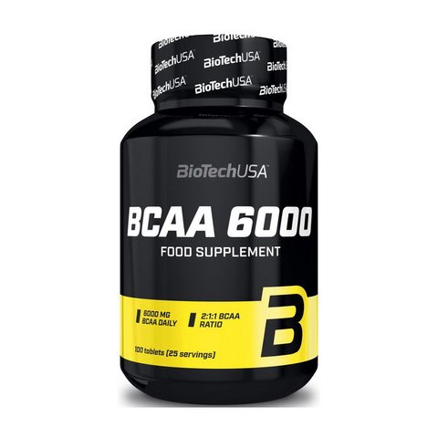 BCAA 6000 (100 tabs) 000004401 фото