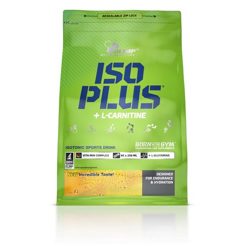 Iso Plus + L-Carnitine (1,5 kg, lemon) 000011211 фото