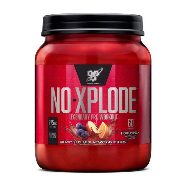 N.O.-XPLODE Pre-Workout Igniter New Formula! 60 serv. (1,11 kg, blue raz) 000005764 фото