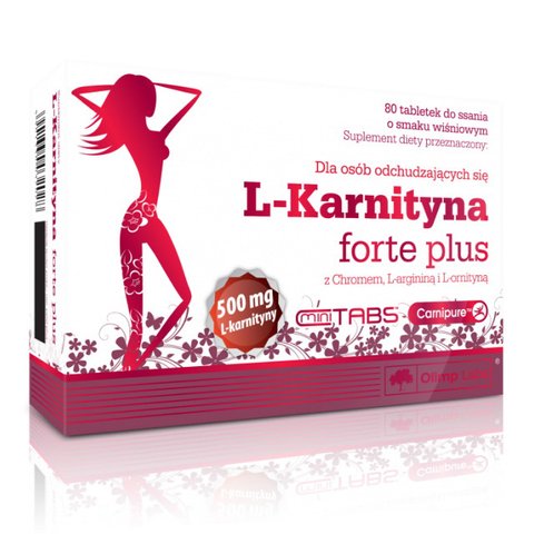 L-Karnityna forte plus (80 tabs) 000003568 фото