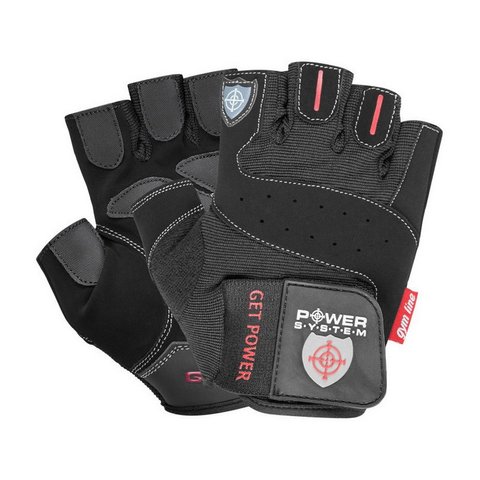 Get Power Gloves Black 2550BK (XL size) 000026124 фото